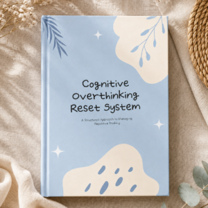 Overthinking Reset Journal